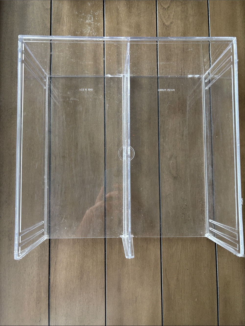 Clear Plastic Stackable Shoe Organizer Bin - Picture 3 of 5